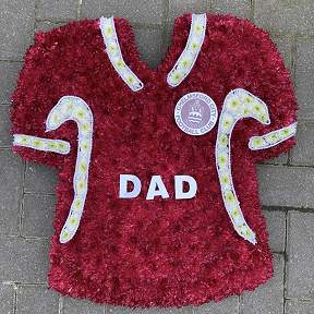 Chelmsford City football club shirt tribute