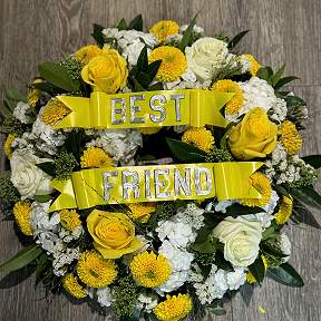 Best Friend wreath